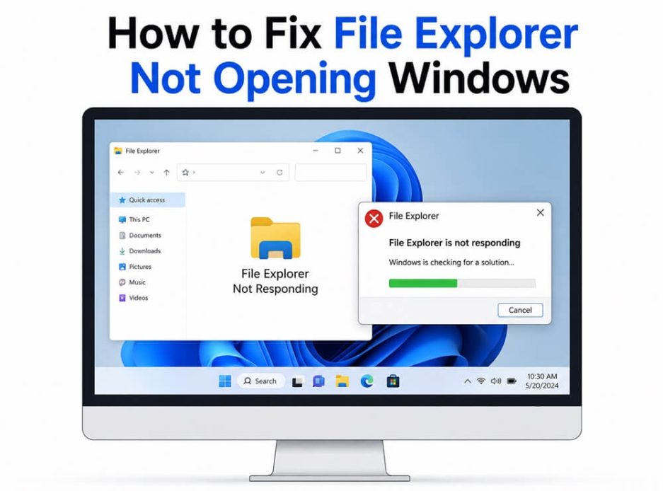 How to Fix File Explorer Not Opening Windows (1)
