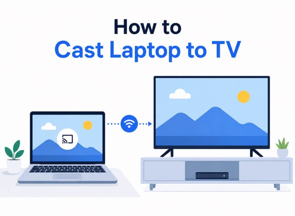 How to cast latptop to tv (1)