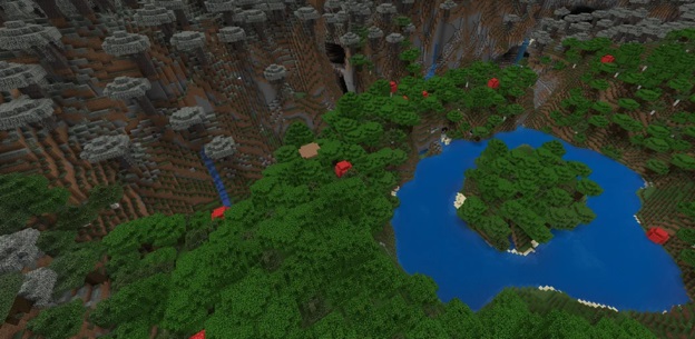 Pale Garden Mountain Range
