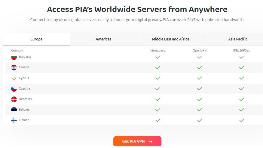 Pia vpn