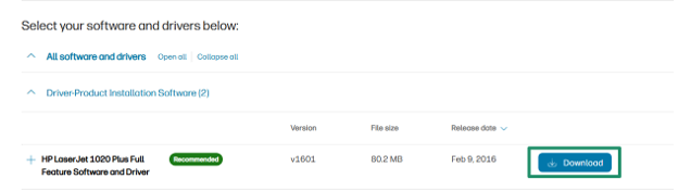 download-hp-1020-driver
