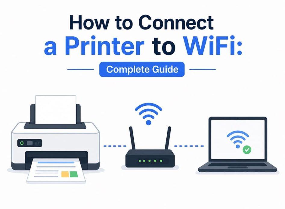 how to connect wifi printer to laptop