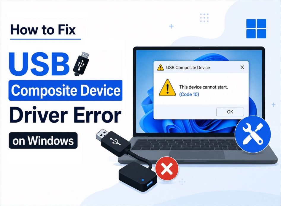 How to fix usb composite device driver error in windows (1)
