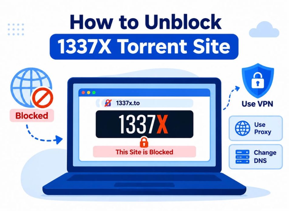 How to unblock 1337x torrent site (1)