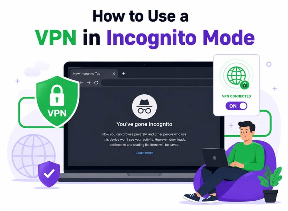 How to use vpn in incognito mode