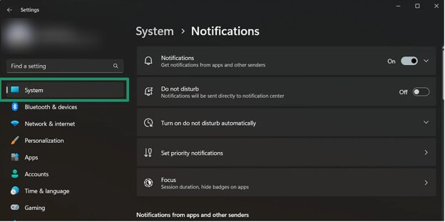windows 10 sytem notification
